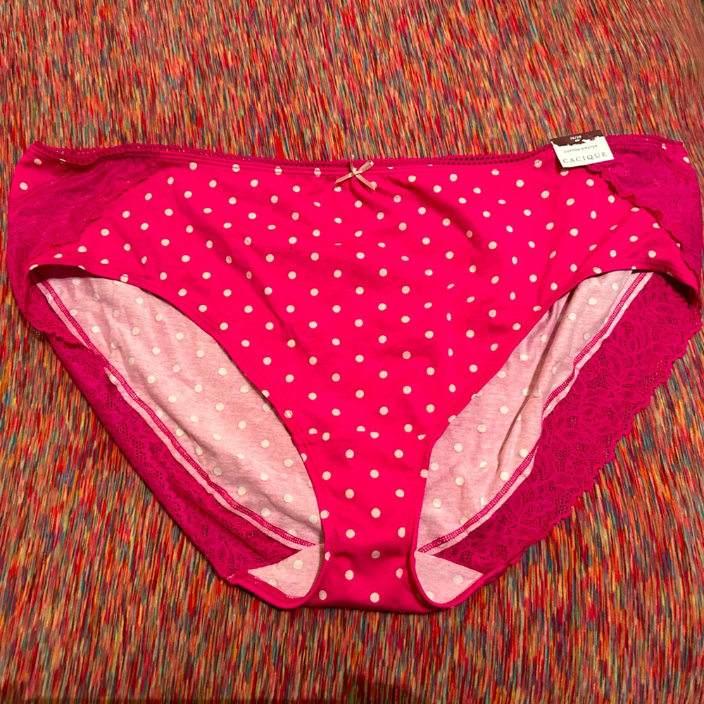 Lane Bryant Cacique Cotton Hipster Panties